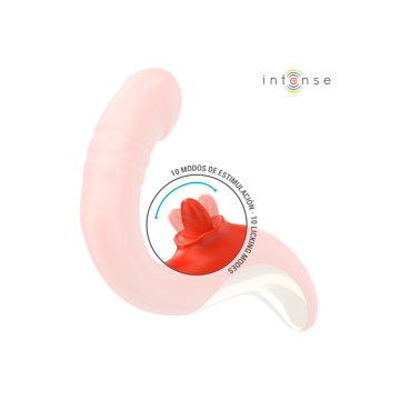 Intense - Paulina Vibrador & Estimulador En Forma De U Rojo |