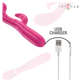INTENSE - AMARA VIBRATEUR AVEC LANGUE STIMULANTE 10 VIBRATIONS ROSE