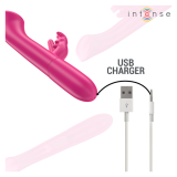 INTENSE - JULIETA RABBIT VIBRATOR 18.6 CM 10 VIBRATIONS PINK