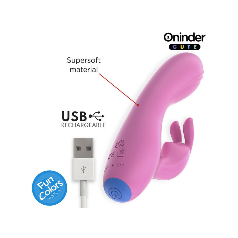 Oninder Cute - Love Bunny Vibrador Punto G Y Clitoris - App Mundial