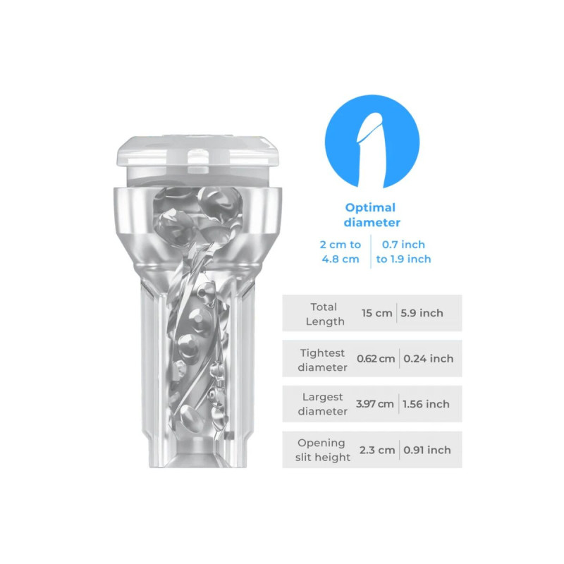 Kiiroo - Fühlen Sie Pocket Stroker + Power Blow Combo | Vybes.it