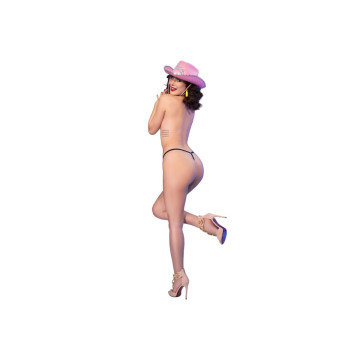 CHILIROSE - CR 4836 PERIZOMA KISS ME NERO S/M - CHILIROSE PANTIES & T…