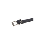 Subblime - 953713 Cinturón De Bondage Punk Hebilla Metal Negro