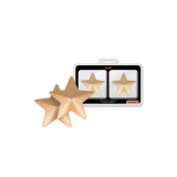 Coquette Chic Desire - Cubre Pezones Metal Estrellas | Vybes.it