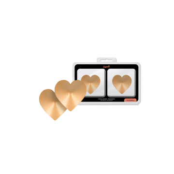 COQUETTE CHIC DESIRE - NIPPELABDECKUNGEN GOLDENE HERZEN - COQUETTE AC…