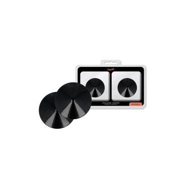 Coquette Chic Desire - Cubre Pezones Metal Circulos Negros |