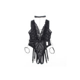 Subblime - 954390 Body Sexy Con Ligueros Negro L/Xl | Vybes.it