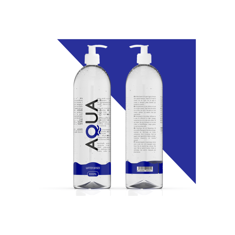 Aqua Quality - Lubricante Base De Agua 1000 Ml | Vybes.it