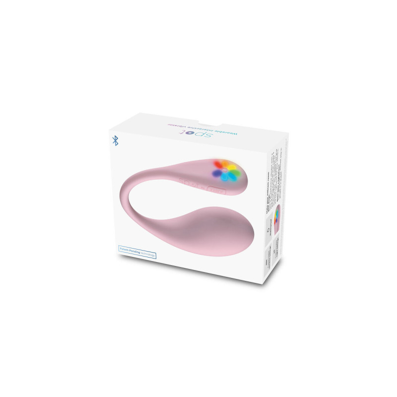 Kiiroo - Spot Kiss Me U - Förmiger Vibrator Rosa | Vybes.it
