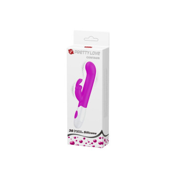 Pretty Love - Centaur Vibrador Rabbit 30 Modos De Vibración Morado