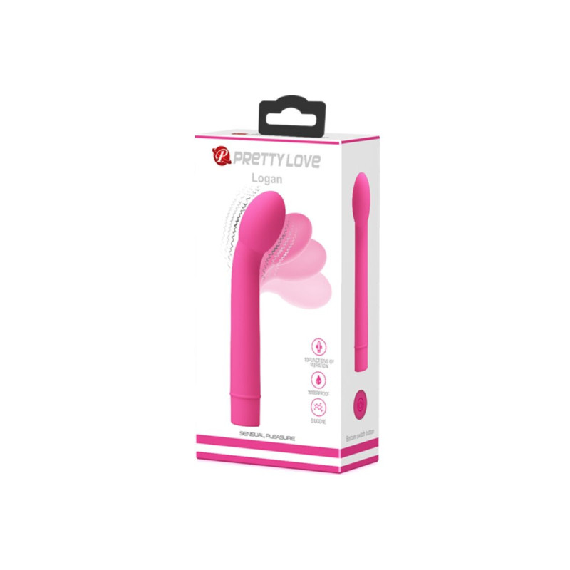 Pretty Love - Logan Vibrador Punto G 10 Vibraciones Rosa | Vybes.it