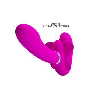 Pretty Love - Valerie Vibrador Doble Strap - On 12 Vibraciones