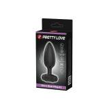 Pretty Love - Vibra Butt Plug 2 Plug Anal 10 Vibraciones Negro |