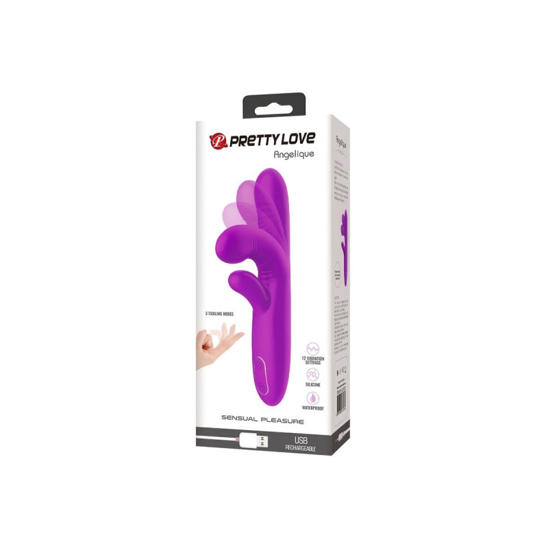 Pretty Love - Angelique Vibrador Multifunción + Estimulador De