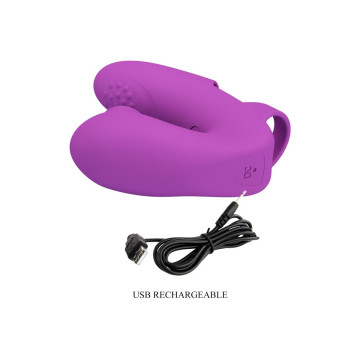 Pretty Love - Athena Vibrador De Dedo Con Estimulador Clítoris