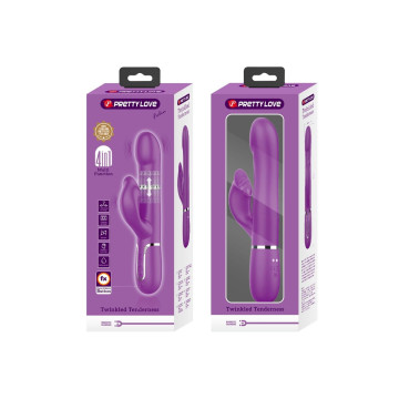 Pretty Love - Vibrador & Estimulador Multifunción 4 En 1 Morado |