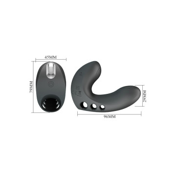 Pretty Love - Camelia Vibrador De Dedo 7 Vibraciones Negro |
