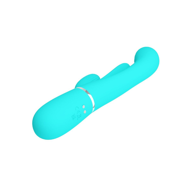 Pretty Love - Shania Triple Vibrador Rabbit Multifunción 3 En 1 |