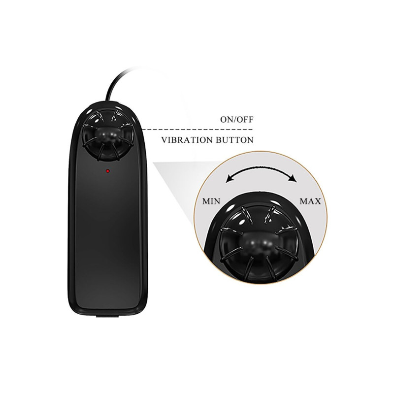 Baile - Catoblepas Vibratore Realistico 20,6 Cm Carne Telecomando |