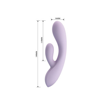 Pretty Love - Rosolyn Vibrador Rabbit 10 Vibraciones Morado |