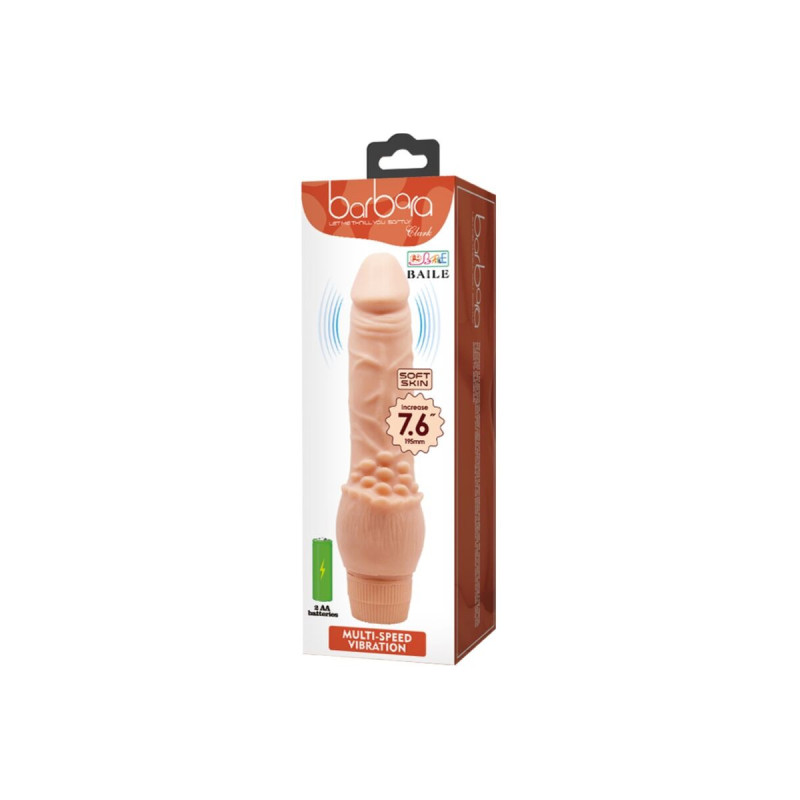 Baile - Barbara Realistischer Vibrator 19,5 Cm Haut | Vybes.it