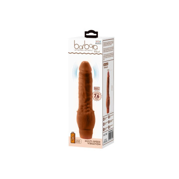 Baile - Barbara Realistic Vibrator 19.5 Cm Mulatto | Vybes.it