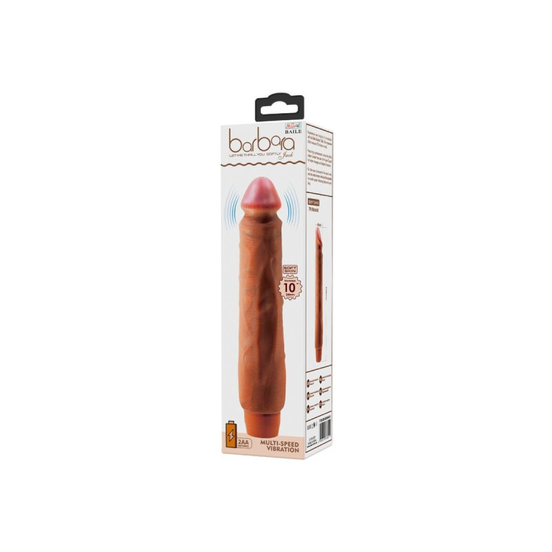Baile - Jack Vibrateur Réaliste 26 Cm Mulâtre | Vybes.it