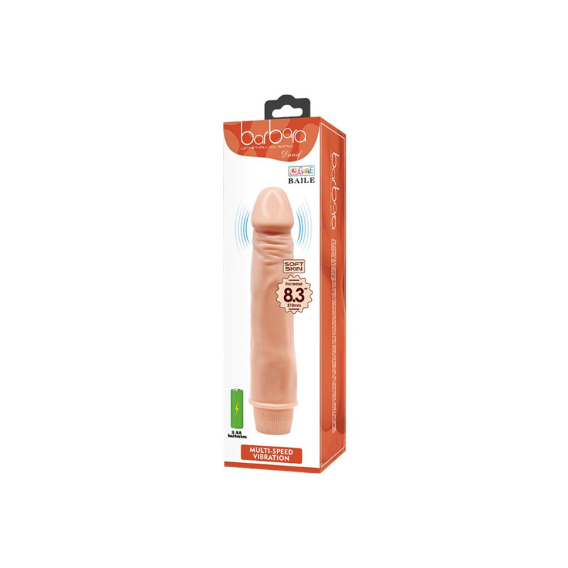 Baile - Dwarf Vibrador Realístico 21 Cm Natural | Vybes.it