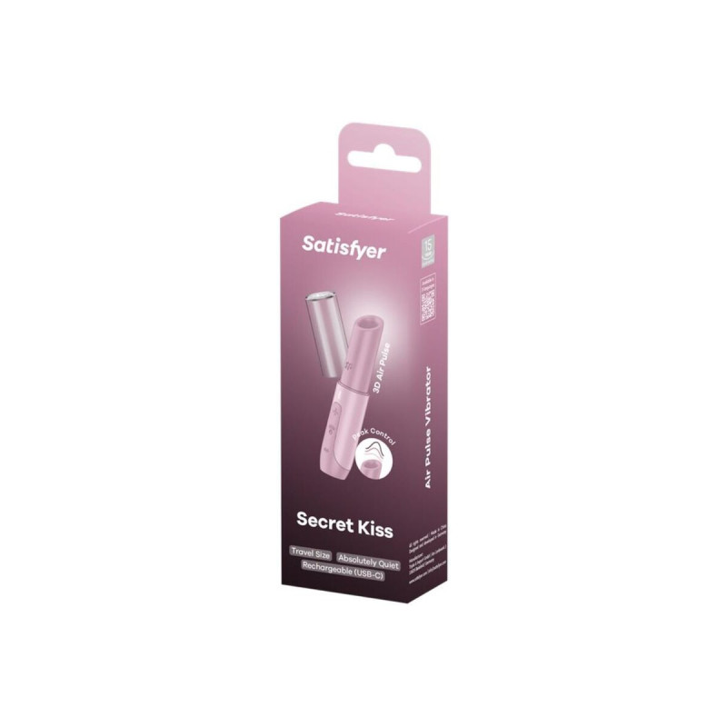 Satisfyer - Secret Kiss Estimulador Clítoris Por Ondas Rosa |