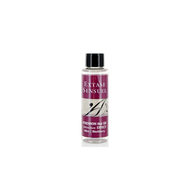 EXTASE SENSUAL - HEATING EFFECT MASSAGE OIL WITH BLACKBERRY PHEROMONE…