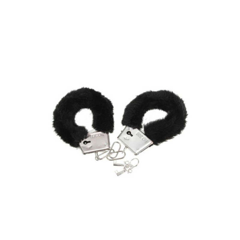 DIABLO PICANTE - PLEASURE FURRY HANDSCHELLEN SCHWARZ - Frauen