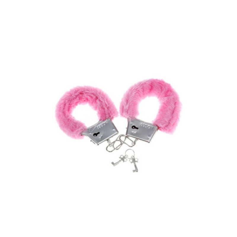 DIABLO PICANTE - PLEASURE PELZHANDSCHELLEN ROSA - Frauen