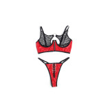Subblime - 955540 Conjunto Sujetador Con Cremallera De Malla De
