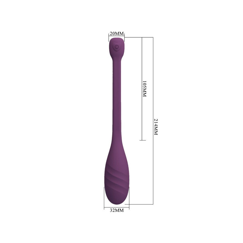 Pretty Love - Leviathan Vibrador Controlado Por App Morado |