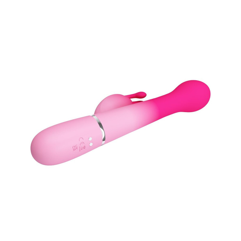 Pretty Love - Dejon Vibrador Rabbit 3 En 1 Multifunción Rosa |