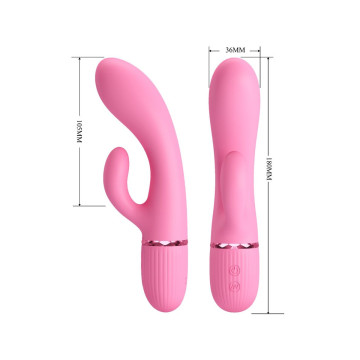 Pretty Love - Marski Vibrador Rabbit & Punto G Rosa | Vybes.it