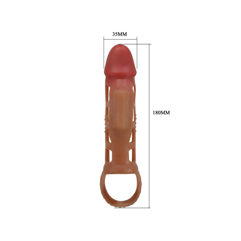 Pretty Love - Preston Funda Para Pene Con Vibración De 18 Cm |
