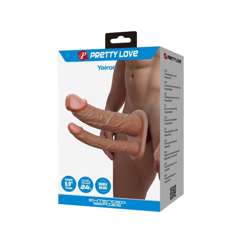 Pretty Love - Yairon Funda Para Pene Doble Con Extensión De 4 Cm