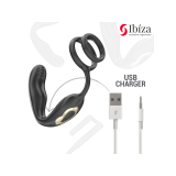 IBIZA - WIGGLE FERNGESTEUERTER ROTIERENDER ANALSTECKER MIT DAMMVIBRAT…