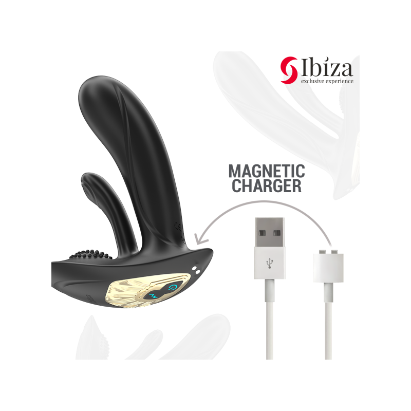 IBIZA - WEARABLE VIBRATOR WITH G-SPOT AND CLITORIS STIMULATION WITH R…