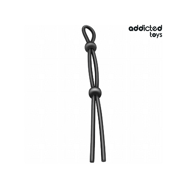 ADDICTED TOYS - SILICONE ROPE FOR THE DOUBLE LOOP PENIS - Cockrings w…