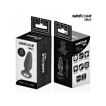 Addicted Toys - Anal Plug Mit Juwel Grösse S 8,8 Cm | Vybes.it