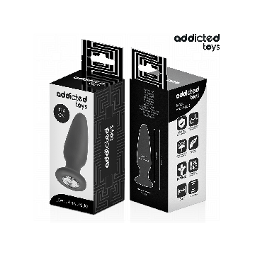 Addicted Toys - Anal Plug Mit Juwel Grösse L 12,6 Cm | Vybes.it
