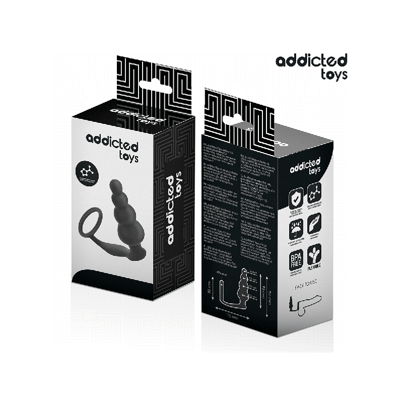 Addicted Toys - Plug Anal Avec Anneau Modèle 5 | Vybes.it