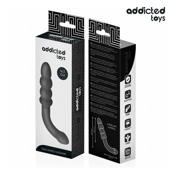 ADDICTED TOYS - DOPPELMASSAGER 16,5 CM