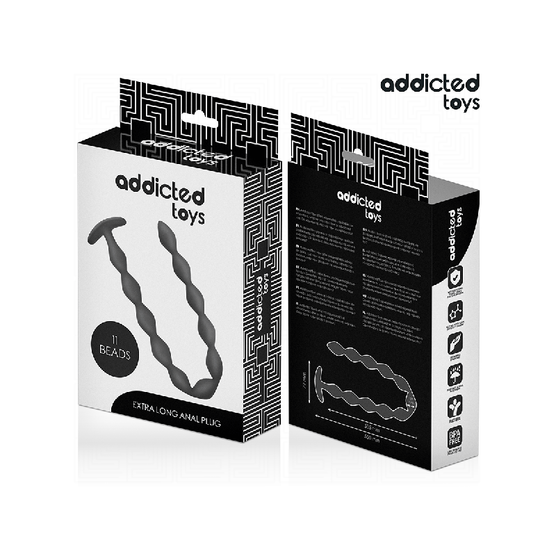 Addicted Toys - Rosario Anal 27 Cm Extra Largo Silicona | Vybes.it