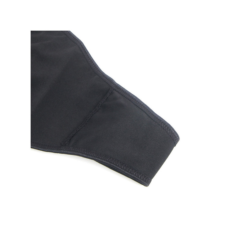 Subblime - 957520 Vestido De Cuero Con Encaje Floral Negro S/M |