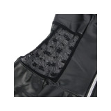 Subblime - 957704 Vestido De Cuero Con Cremallera Y Encaje Negro