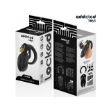 Addicted Toys Locked - Obsidian Hold Peniskäfig Grösse M | Vybes.it