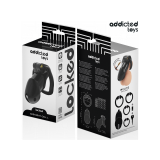 Addicted Toys Locked - Mindnight Cell Jaula Para Pene Talla L |